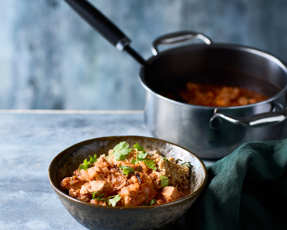 Recept voor Rogan Josh met kip