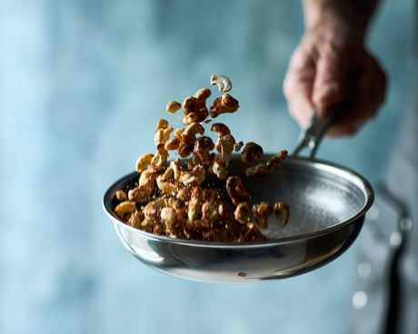 Recept voor gekruide cashewnoten