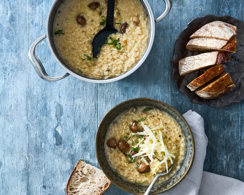 Recept voor risotto met paddenstoelen – romige en smaakvolle klassieker