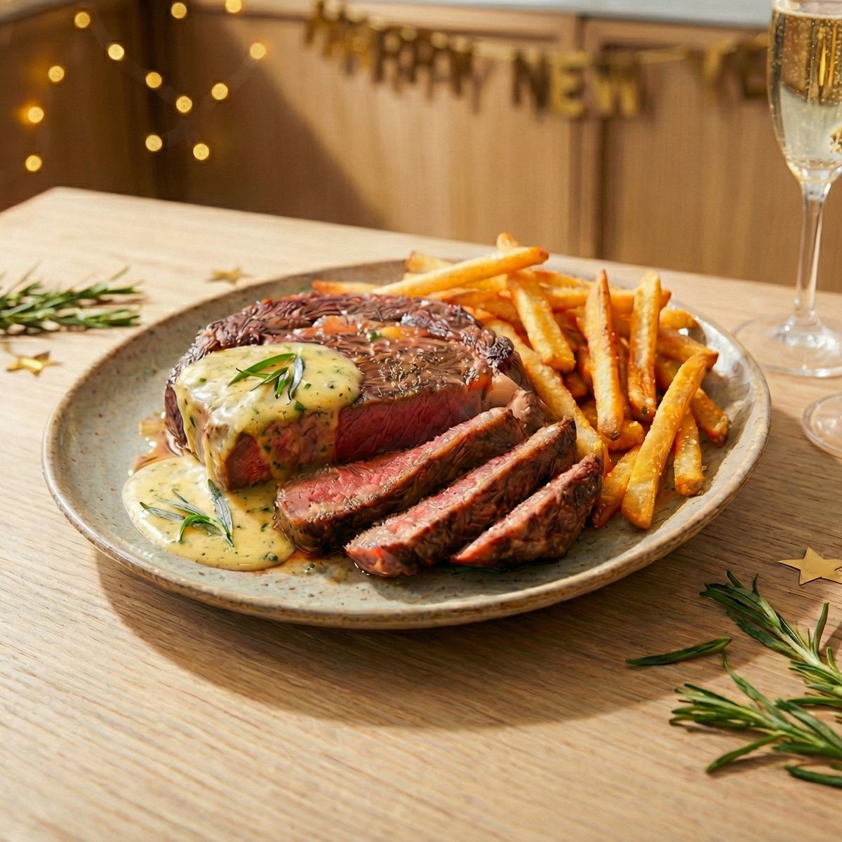 Nieuwjaarsluxe thuis: Steak Frites & Béarnaisesaus met ONYX Cookware ...