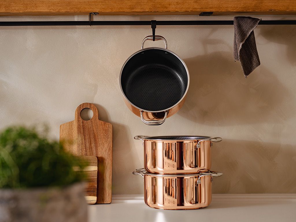 KOPER HYBRID ANTIAANBAK KOOKPAN 24 CM - 2