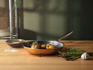KOPER HYBRID ANTIAANBAK KOEKENPAN+SAUTÉPANSET - 2 DELEN - 3