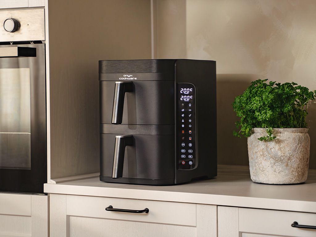 AIRFRYER - DUAL STACK 12L - ZWART - 5