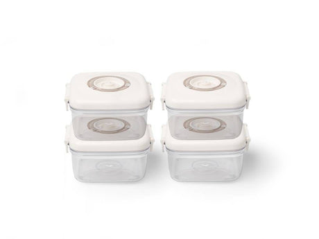 Vacuümopslaghouder-set, 1400 ml, 4 stuks - 1