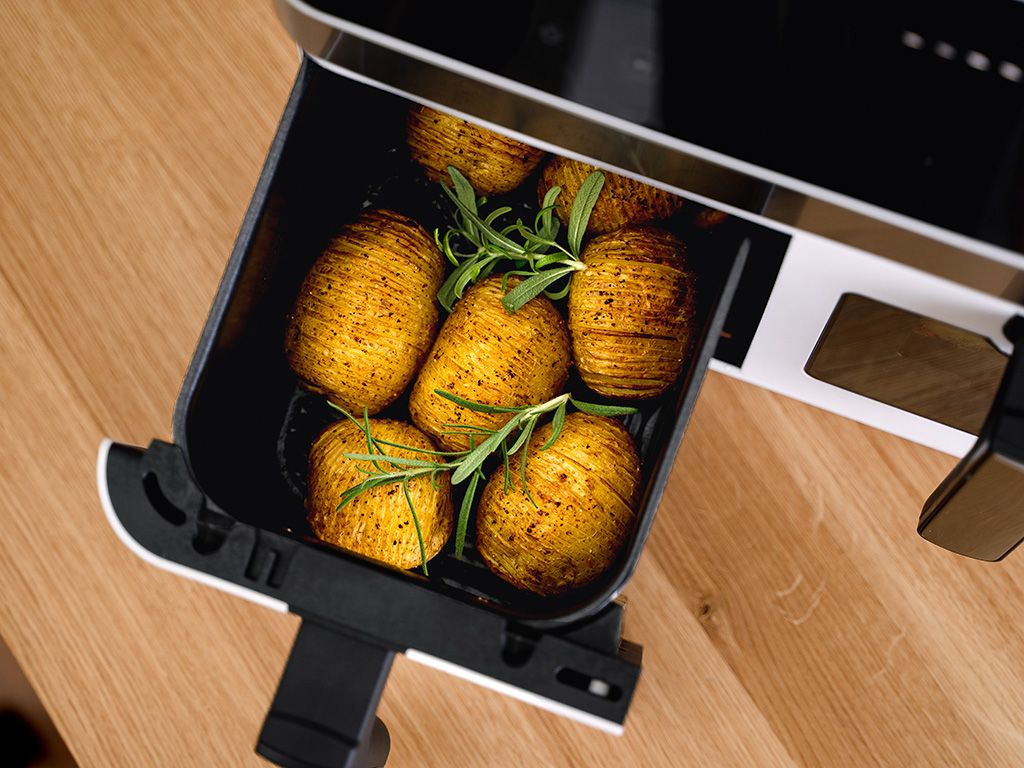 AIRFRYER - DUAL - COMPLEET SET - 6