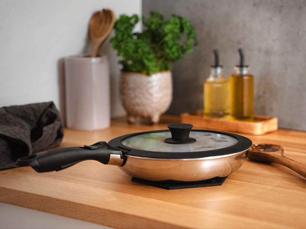 GLAZEN DEKSEL ZONDER HANDGREEP – 24 CM - 3