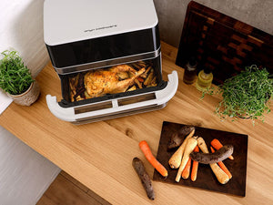 AIRFRYER - DUAL - COMPLEET SET - 10