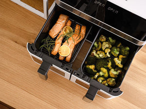 AIRFRYER - DUAL - COMPLEET SET - 13