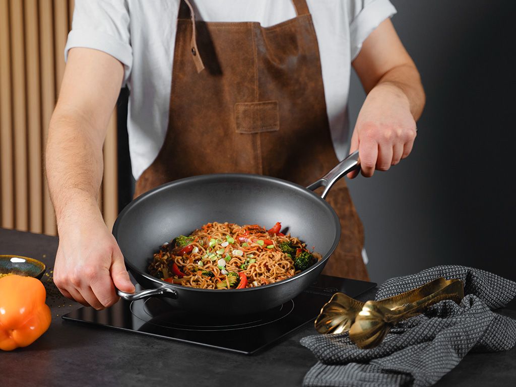 ZERO – NATUURLIJK ANTI-AANBAK WOKPAN 30CM - 4