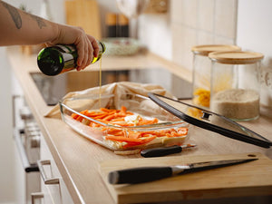 OVENBESTENDIGE GLAZEN SCHAAL - 3.6L - 2