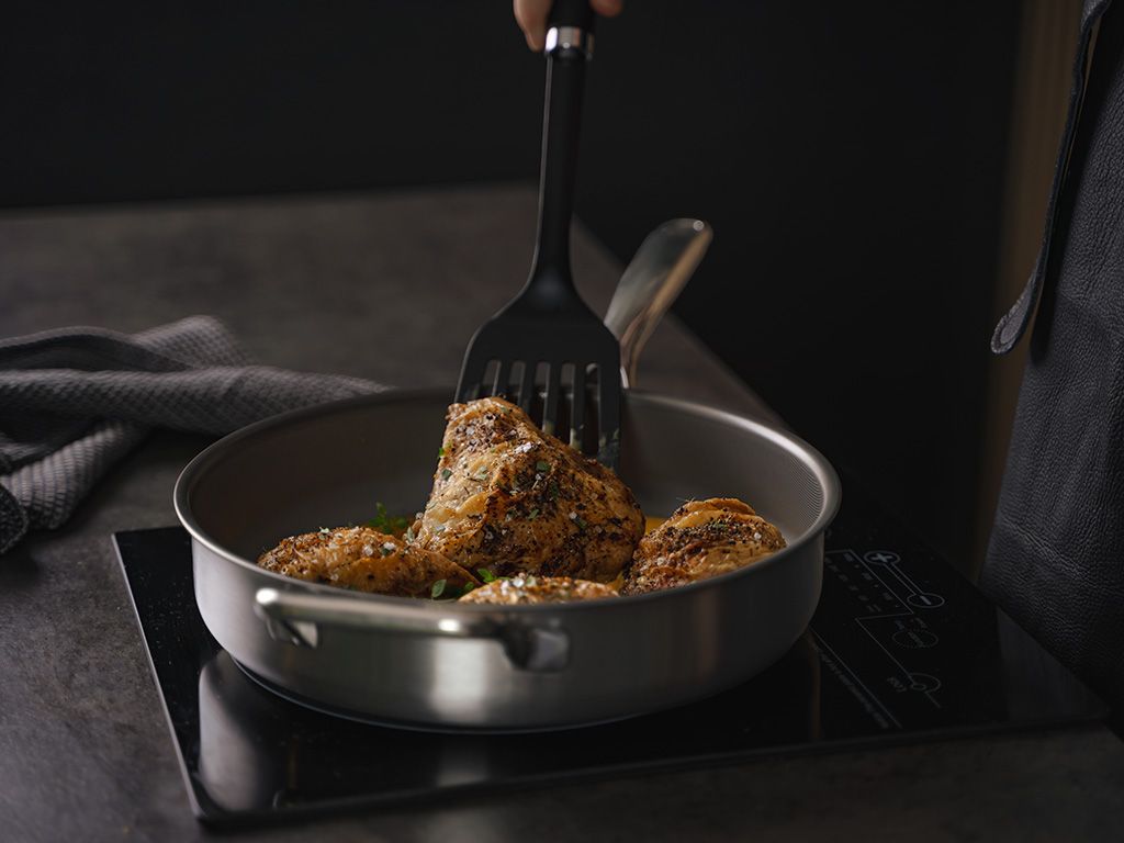 ZERO – NATUURLIJK ANTI-AANBAK WOK+SAUTEERSET – 2 DELEN