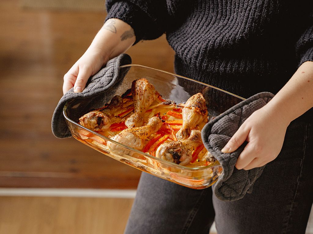 OVENBESTENDIGE GLAZEN SCHAAL - 1.6L - 3