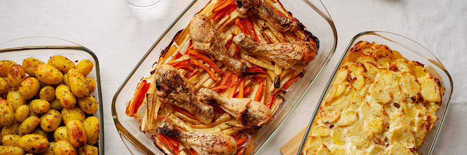 OVENBESTENDIGE GLAZEN SCHAAL - 2L