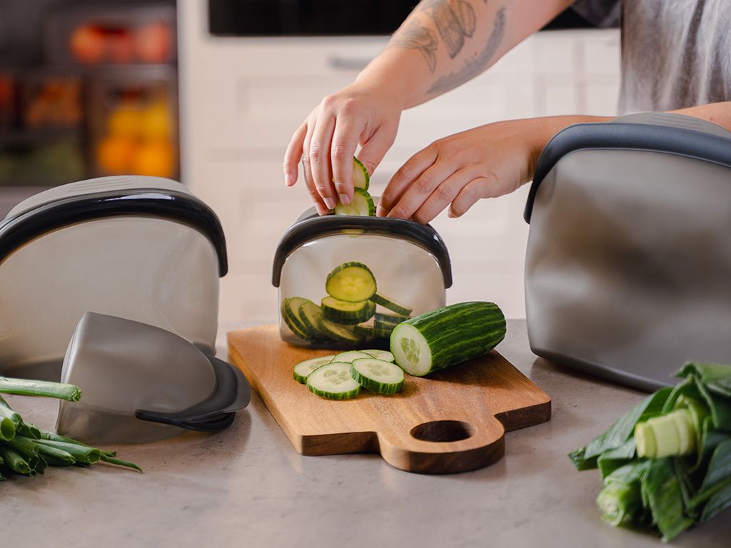 SILICONE BEWAARZAK 500ML – 3ST