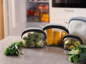 SILICONE BEWAARZAK 500ML – 3ST - 4