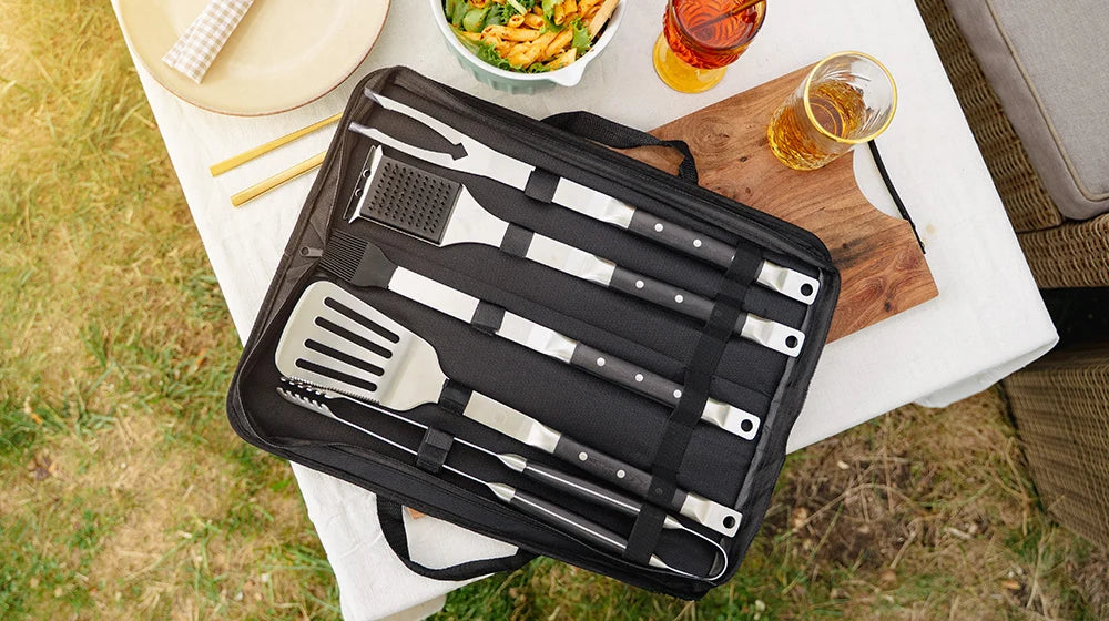 BBQ grillsæt – 6 dele