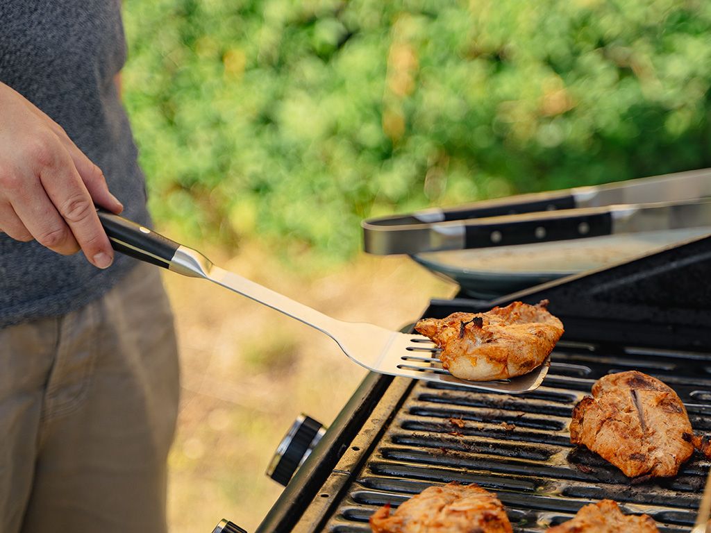 BBQ SPATEL VAN ROESTVRIJ STAAL - 4