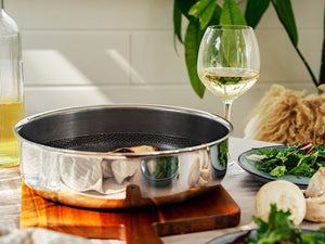 BAK PAN  MET AFNEEMBARE HANDGREEP SET 26CM