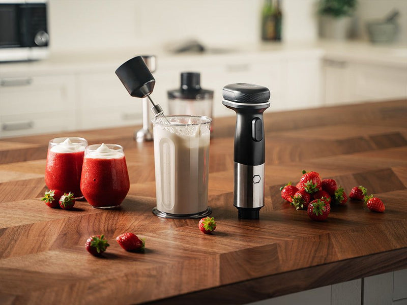 DRAADLOZE STAAFMIXER MET BATTERIJ