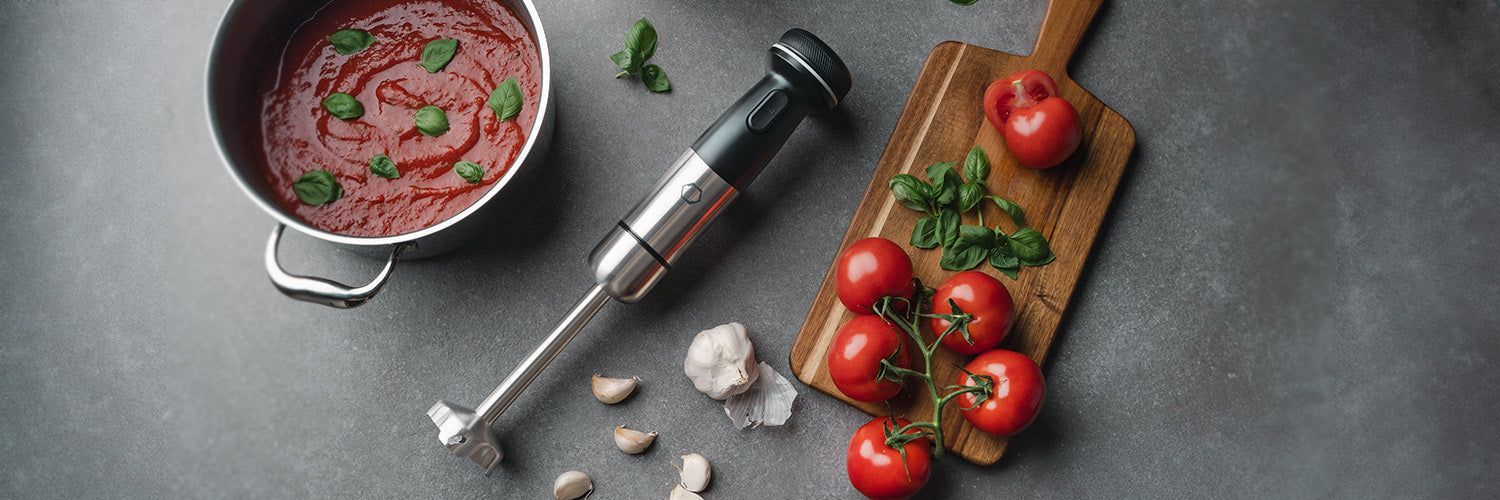 DRAADLOZE STAAFMIXER MET BATTERIJ