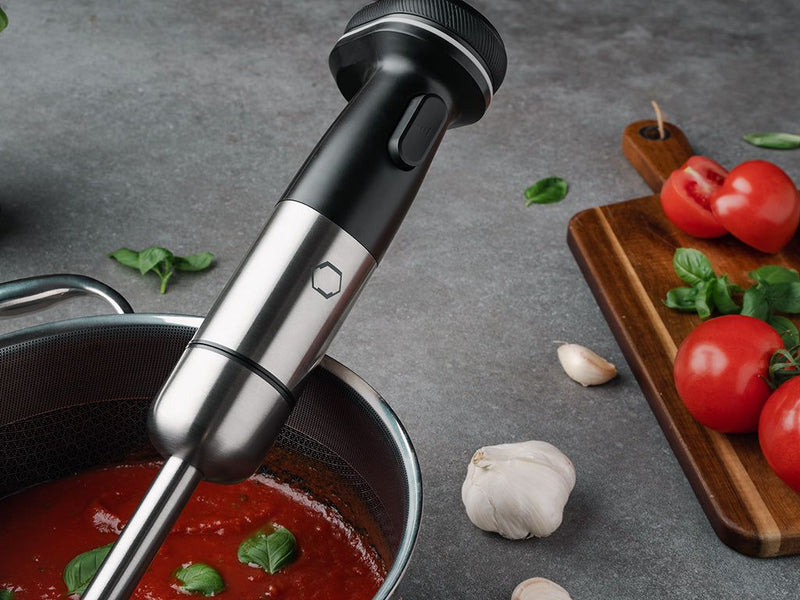 DRAADLOZE STAAFMIXER MET BATTERIJ