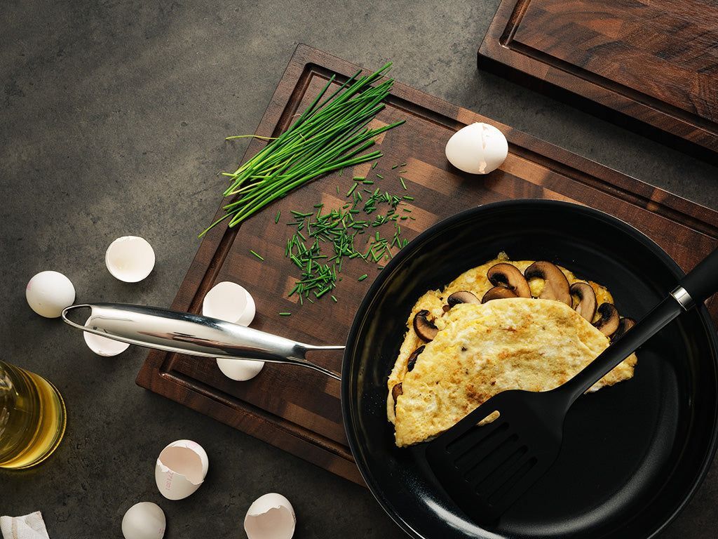 WALNOOT SNIJPLANK – ESSENTIAL SET - 3