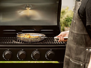 BBQ-GRILLPAN MET AFNEEMBARE HANDGREEP 28 CM - 8