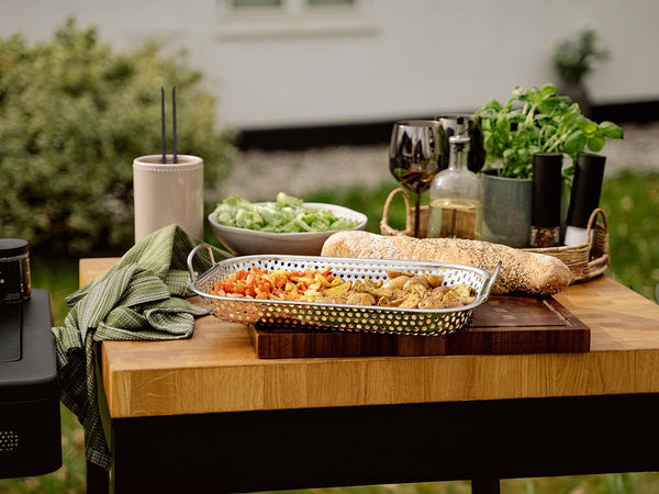BARBECUE GRILLSCHAAL – 2 STUKS