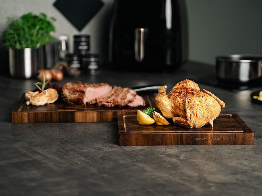 WALNOOT SNIJPLANK – PREMIUM SET
