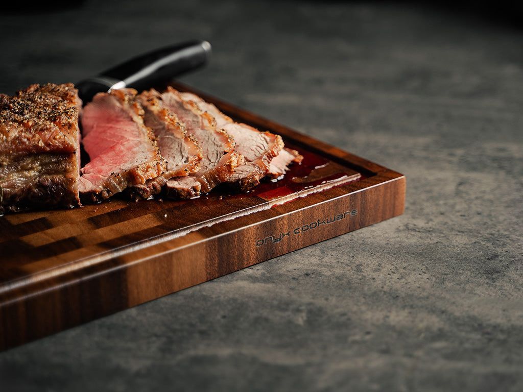WALNOOT SNIJPLANK – PREMIUM SET