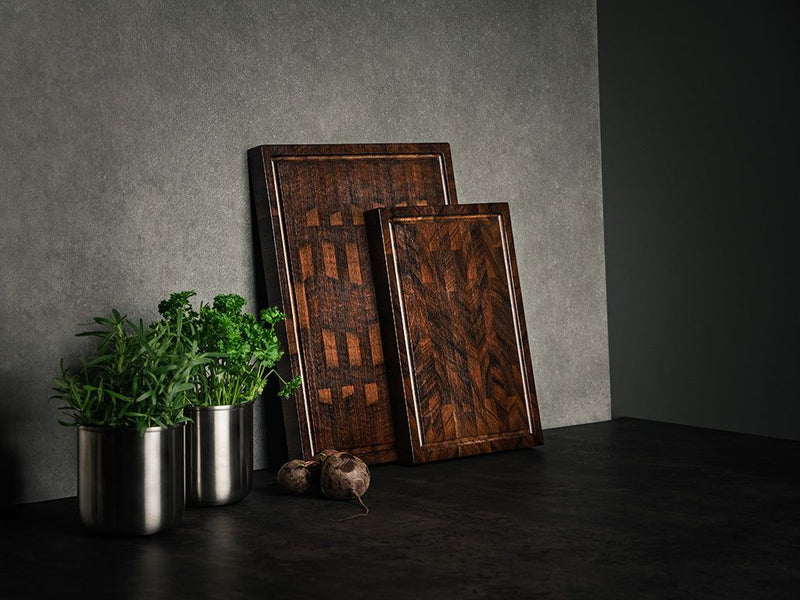 WALNOOT SNIJPLANK – PREMIUM SET