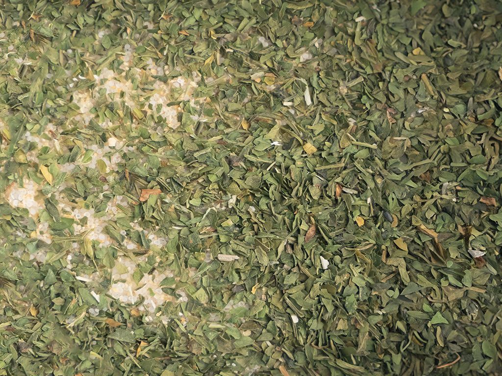 KNOFLOOKZOUT MET PETERSELIE