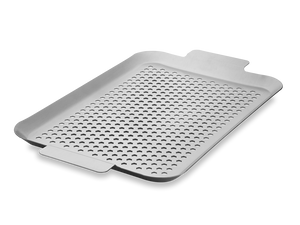 STAINLESS STEEL BBQ TRAY 43×25 CM - 1