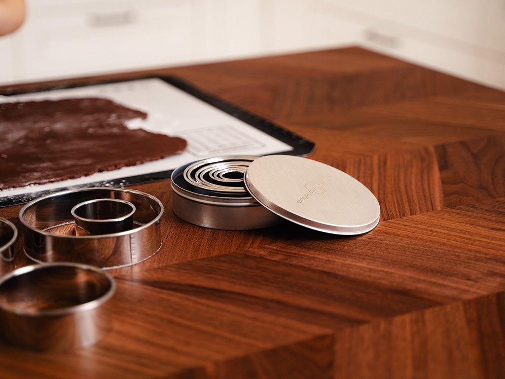 ROESTVRIJSTALEN KOEKJESUITSTEKERSET - 3