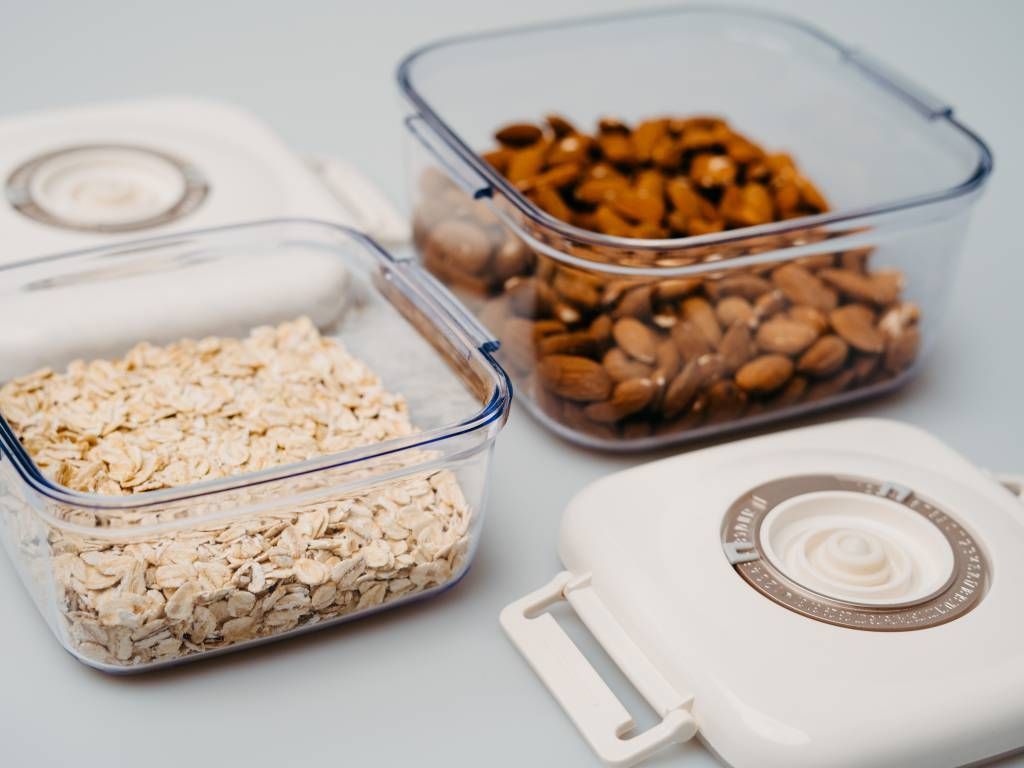 Vacuümopslaghouder-set, 700 ml, 4 stuks