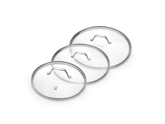 Glazen dekselset 24/26/28CM – 3 delen