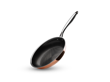 KOPER HYBRID ANTIAANBAK KOEKENPAN 24 CM - 1