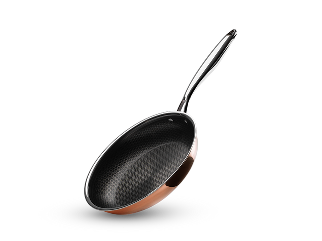 KOPER HYBRID ANTIAANBAK KOEKENPAN 28 CM - 1