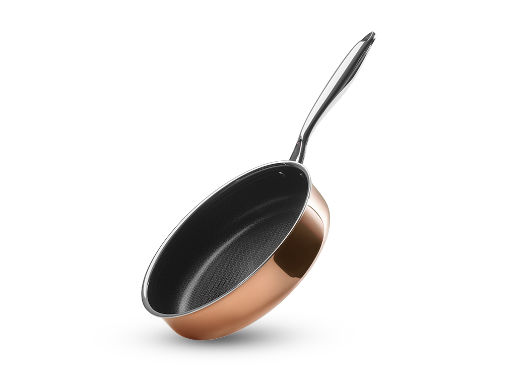 KOPER HYBRID ANTIAANBAK SAUTÉPAN 26 CM - 1