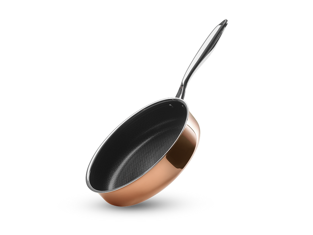KOPER HYBRID ANTIAANBAK SAUTÉPAN 26 CM - 1