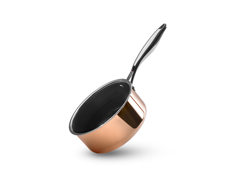 KOPER HYBRID ANTIAANBAK SAUSPAN 18 CM - 1