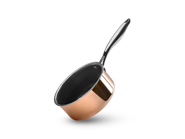 KOPER HYBRID ANTIAANBAK SAUSPAN 18 CM - 1