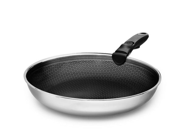 Onyx cookware™ Koekenpan met afneembare handgreep 28cm set
