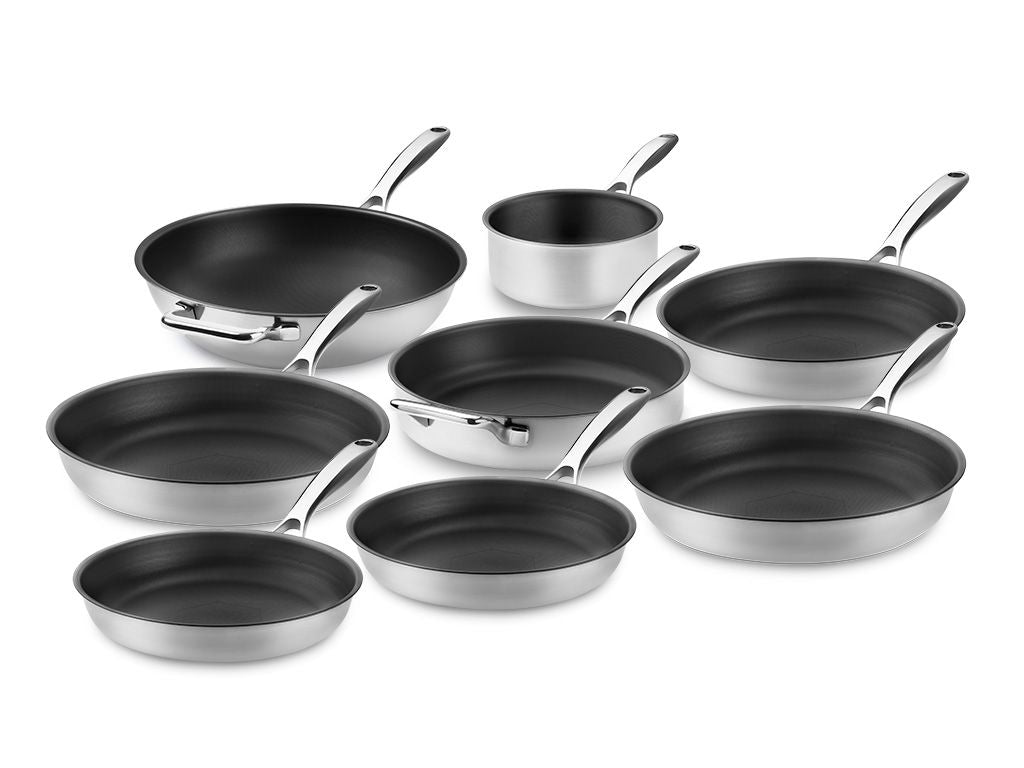 ZERO – NATUURLIJKE ANTIAANBAK KOOKSET – 8 DELIG - 1
