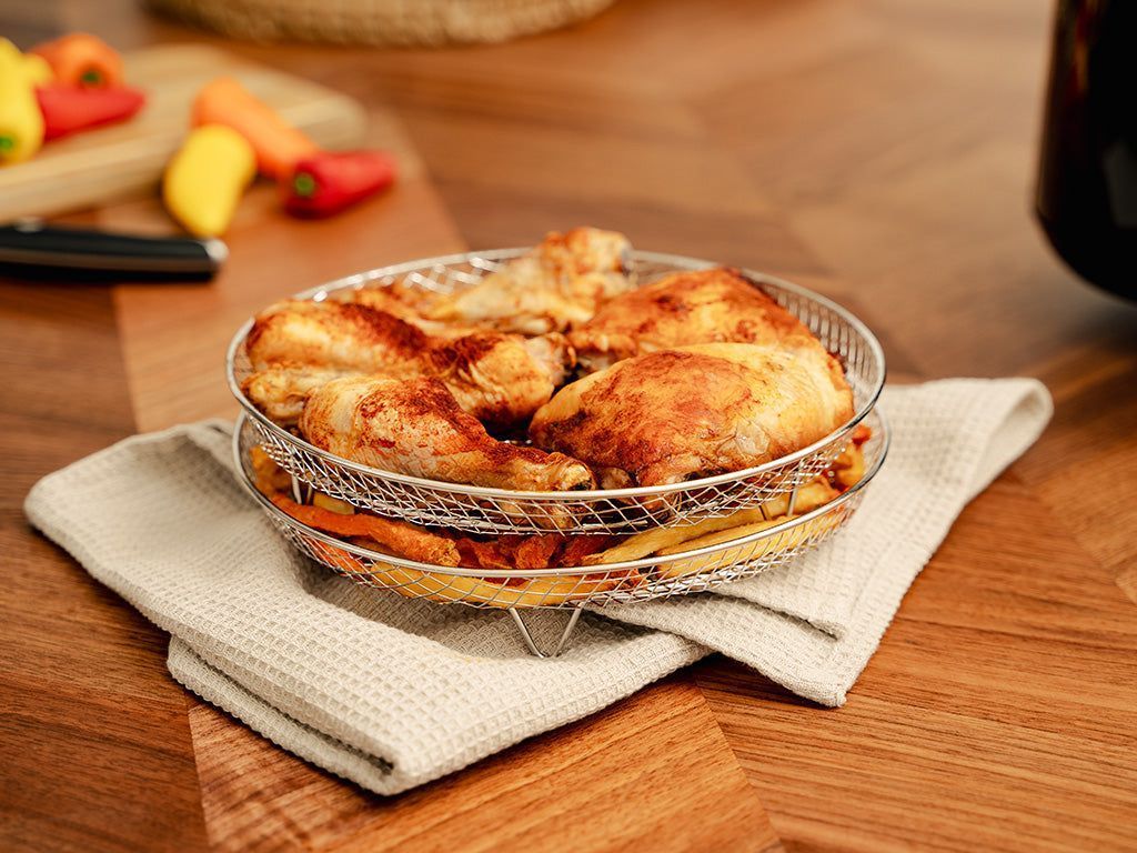 STAPELBARE AIRFRYER-REKKEN 5L - 6