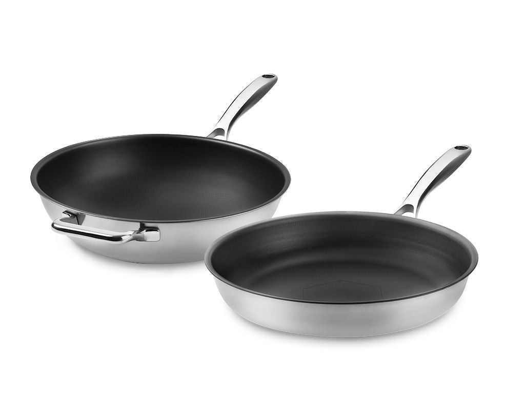 ZERO – NATUURLIJK ANTI-AANBAK WOKSET – 2 DELEN - 1
