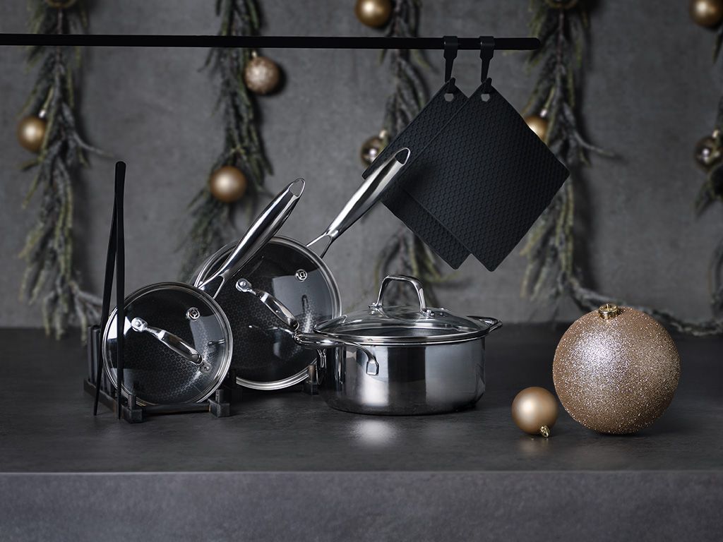 ESSENTIEEL KOOKPOTTEN SET – 3-DELEN - 1