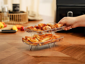 STAPELBARE AIRFRYER-REKKEN DUAL - 7