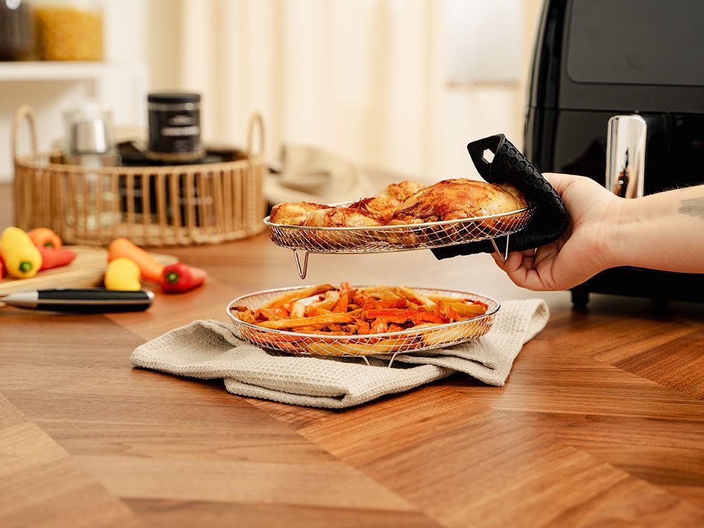 STAPELBARE AIRFRYER-REKKEN 4L - 5