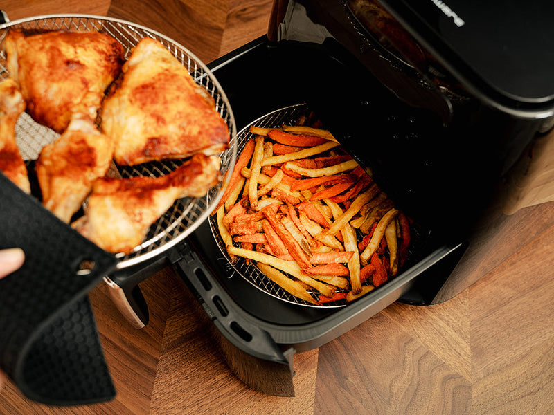 STAPELBARE AIRFRYER-REKKEN 8L